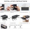 thumbnail image 5 of Solar Powered LED Outdoor Wall Lights,4 Pack Path Lights, Color Changing LED Solar Lights,Walk Lights,Wall Mounted Garden Path Lights, 5 of 5