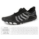 thumbnail image 2 of Zapatos de agua unisex Zapatos de playa descalzos antideslizantes para deportes acuáticos (Negro 36), 2 of 9