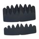 thumbnail image 1 of 20x Insertos reutilizables con forma corona béisbol, fieltro suave, multifuncionales, fáciles usar, accesorios protectores para gorras, forro Negro S, 1 of 8