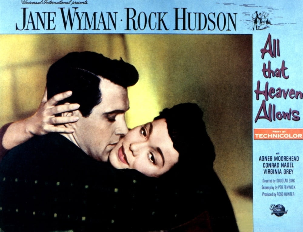 All That Heaven Allows Rock Hudson Jane Wyman 1955. Movie Poster Masterprint