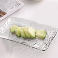 thumbnail image 6 of Hzzsbu Clear Fruit Serving Trays, Transparent Snack Candy Plates for Kitchen Storage and Display, 6 of 7