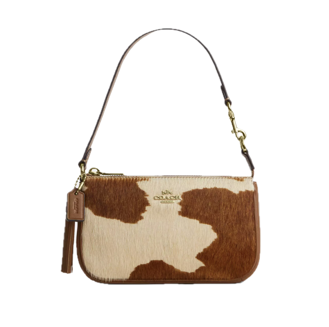 Coach Women's Nolita 19 In Haircalf With Cow Print