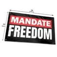 thumbnail image 2 of Viflosae 3x5 Mandate Flag 3x5 Ft No Mandates Flag With Metal Grommet Mandate Flag Banners Cheap Stuff Gifts Under 10 Dollar Items, 2 of 3