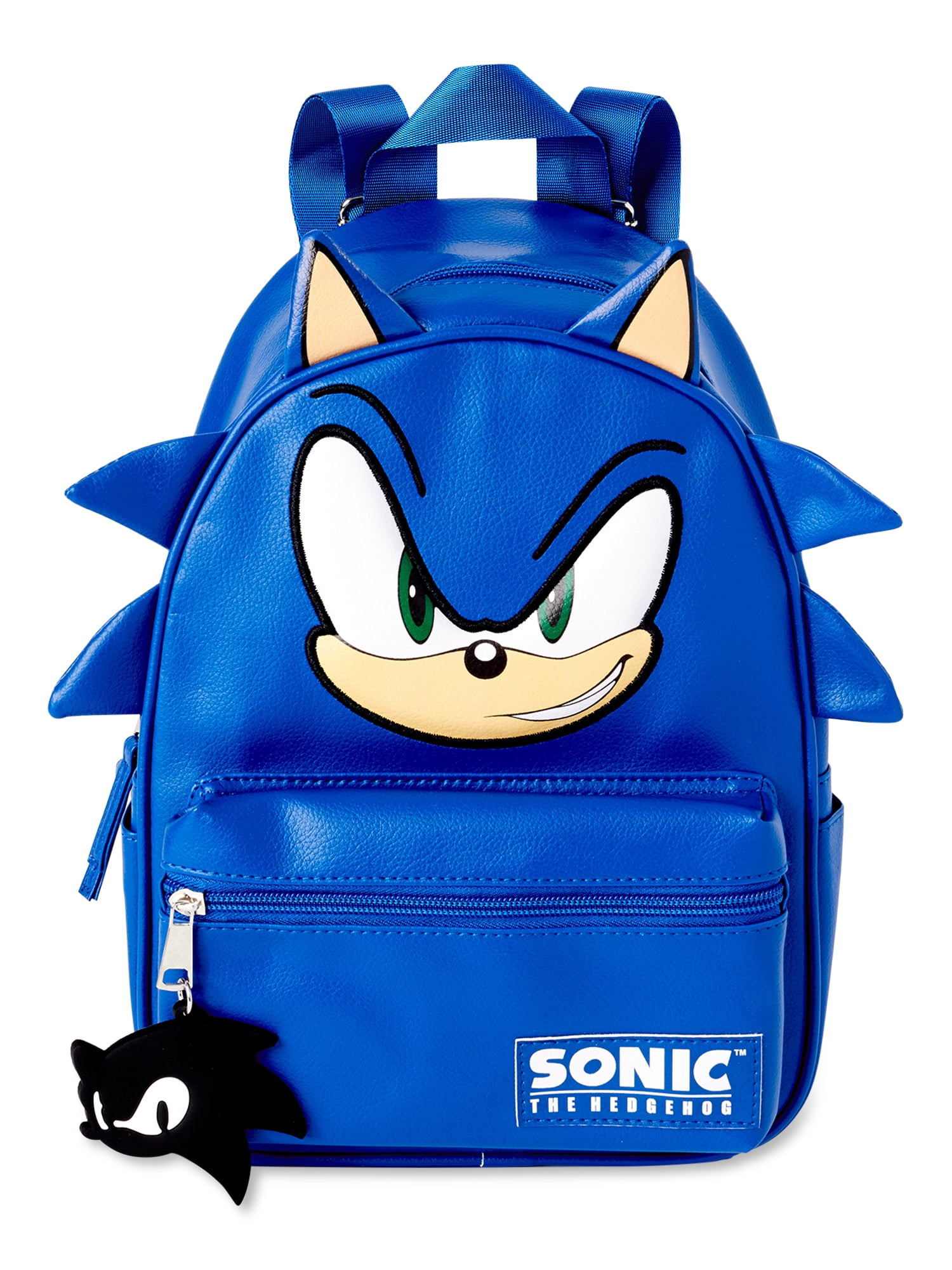 Sonic The Hedghog Travel Laptop Backpack Canvas Casual Bookbag 