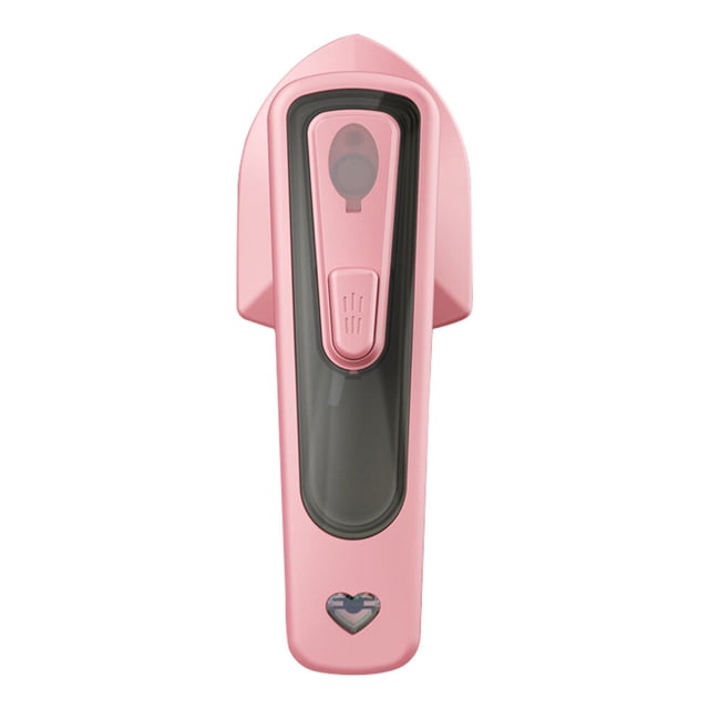 USHOBE Pink Handheld Garment iron with ABS Material for Home Use Portable and Practical 1 Set