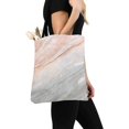 thumbnail image 3 of ASHLEIGH Marble Onyx Stone Textured Natural Artful Illustration Canvas Reusable Tote Bag Durable Shopping or Book Bags for Women Men Kids, 3 of 3