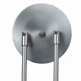 thumbnail image 2 of Benjara BM223060 3 Light 120V Metal Track Light Fixture with Round Shade, Silver, 2 of 5