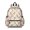Unicorn and Stripe, variant on Unicorn and Wing Pink Pattern Backpack for School, Cute School Bag with Adjustable Shoulder Straps and Padded Back, 13.4"x11"x4.7"