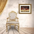 thumbnail image 3 of Grandmaison, Mike 24x17 Gold Ornate Wood Framed with Double Matting Museum Art Print Titled - Clouds at sunset, 3 of 4