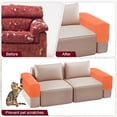 thumbnail image 4 of Fundas para brazos de sofá Uxcell para reposabrazos de 17.71 a 20" Longitud Antideslizantes Estirables [Naranja], 4 of 7