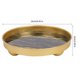 thumbnail image 2 of Estilo Nórdico Luz De Lujo Arte Del Hierro Bandeja De Metal Veteado Simple Cosméticos Bandeja De Almacenamiento De Joyas Bandeja De Bocadillos Bandeja De Frutas Puede Almacenar Joyas Cosméticos Frutas Cateissary HA027327-02, 2 of 7