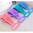 thumbnail image 3 of Get a Luxurious Bathing Experience with our 1pc Lengthened Silicone Bath Towel Body Brush - Perfect for Exfoliating, Hygienic Back Washing, and Easy to Clean!, 3 of 4