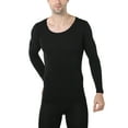 thumbnail image 5 of 2 Pcs/Set Thermal Underwear for Men Ultra Soft Long Johns Fleece Lined Warm Base Layer Mens Thermals top and Bottom, 5 of 8