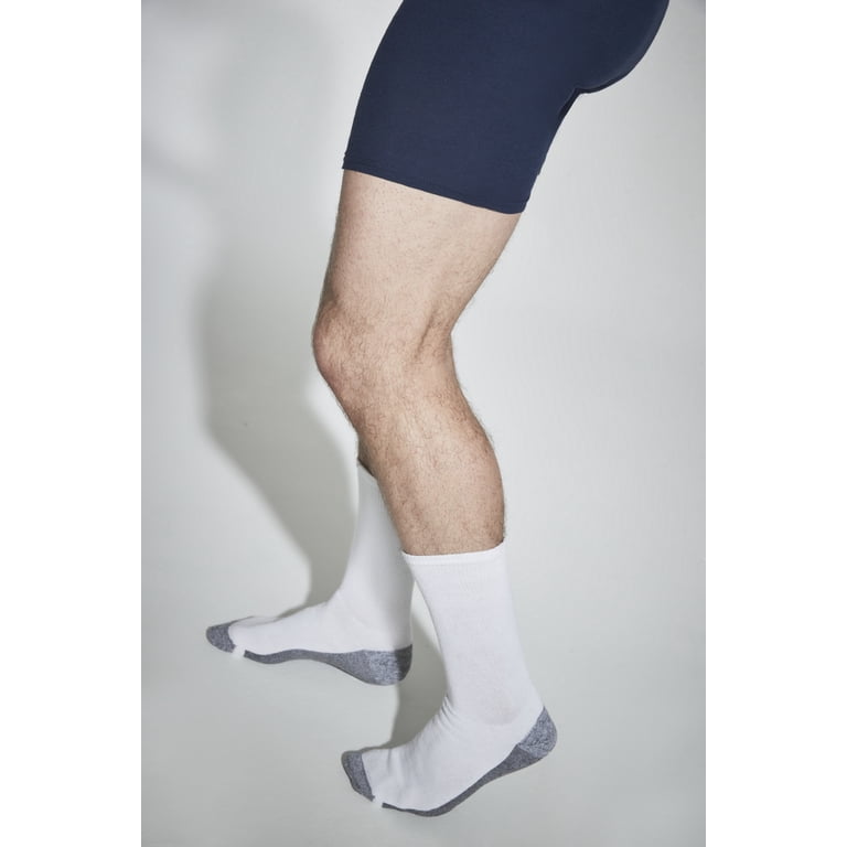 Hanes Men's Double Tough Over-the-Calf Socks, 12-Pack photo 5
