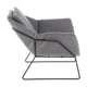 thumbnail image 5 of Sofá con sillón para muñecas Zulema Gris Miniatura, 5 of 7