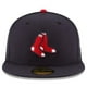 thumbnail image 2 of Gorra ajustada 59FIFTY de los Boston Red Sox de New Era para hombre, color azul marino, 2 of 5