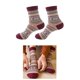 thumbnail image 1 of Calcetines de lana Colcomx Estilo vintage Calcetines cálidos gruesos suaves para hombre rojo, 1 of 8