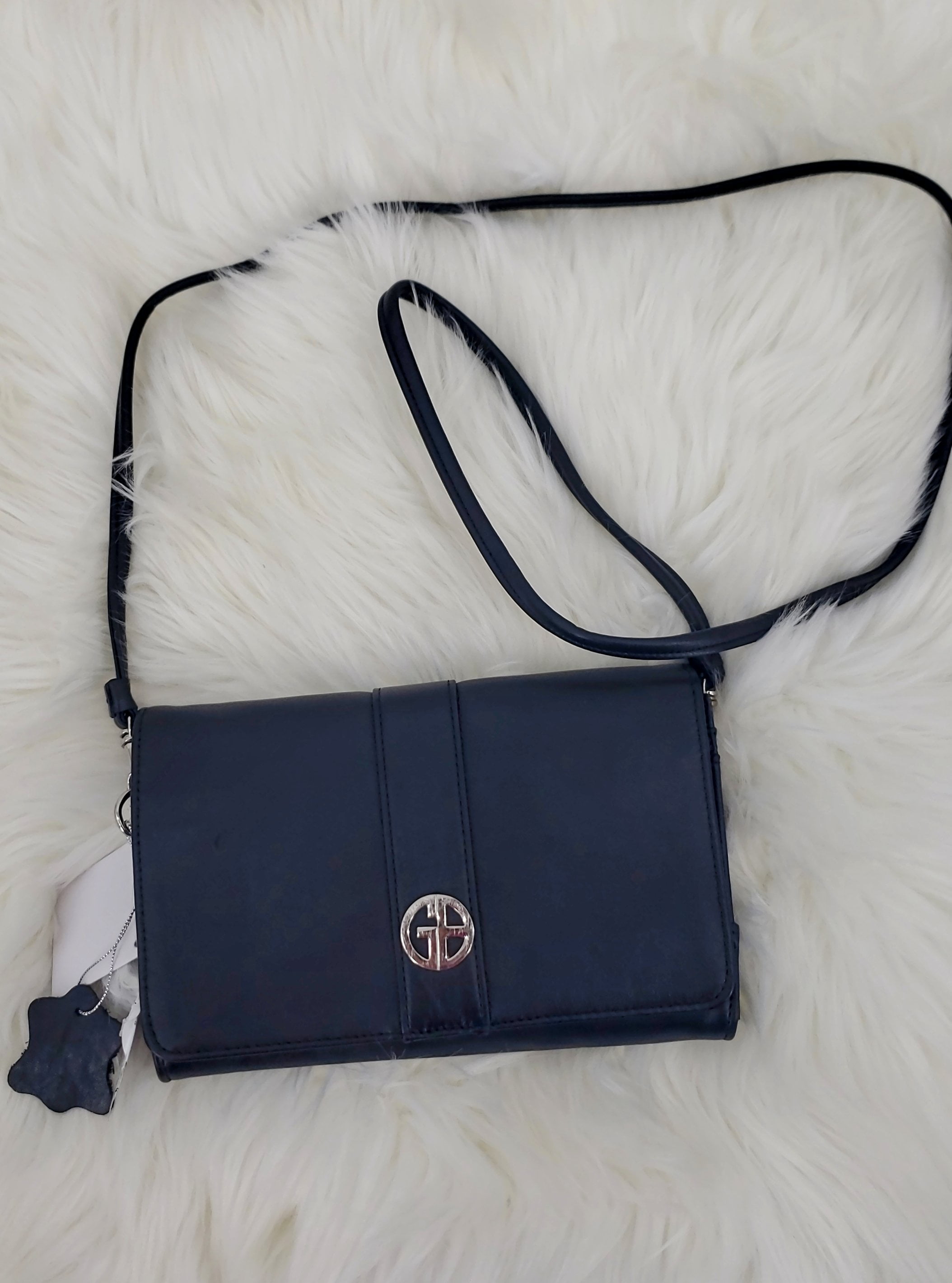 giani bernini nappa leather crossbody