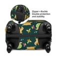 thumbnail image 2 of Gukieu Snails And Butterfies Print Suitcase Protective Cover, Elastic Zipper Buckle Suitcase Protective Cover, Suitable for Travel, Business Trip-Medium, 2 of 7