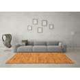 thumbnail image 3 of Ahgly Company Indoor Rectangle Abstract Orange Modern Area Rugs, 5' x 8', 3 of 4