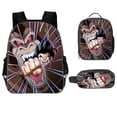 thumbnail image 2 of Mochila de anime Dragon Ball Goku, bolso de hombro doble de 18 pulgadas, conjunto de dos capas, mochila para estudiantes, 2 of 5