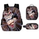 thumbnail image 2 of Mochila de anime Dragon Ball Goku, bolso de hombro doble de 18 pulgadas, conjunto de dos capas, mochila para estudiantes, 2 of 5