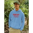 thumbnail image 2 of Insomnia Stop Thinking Hoodie Men -Image by Shutterstock, Male x-Large, 2 of 4
