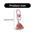 thumbnail image 3 of Unique Fruit Keychain Fashion Pendant Fruit Key Pendant Plastic/Resin Texture for Woman Girls Fashion Lover Present, 3 of 8