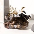 thumbnail image 3 of CSChome Jewelry Organizer Box Jewelry Organizer Box Rotatable Swan Shape Transparent Visible Multi Layers Necklace Jewelry, 3 of 7
