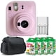 thumbnail image 1 of Cámara de película instantánea Fujifilm Instax Mini 12 (rosa flor), 1 of 1