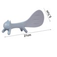 thumbnail image 2 of Lovely Plastic Squirrel Shape Standing Spoon Non Stick Rice Paddle Spoon, 2 of 5