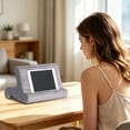thumbnail image 5 of Lypsnake Tablet Pillow Stand & iPad Holder, Soft Velvet Multi-Angle Cushion for Reading Typing and Viewing, Universal Support for Tablets E-Readers and Phones, 5 of 6