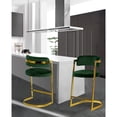 thumbnail image 5 of Meridian Furniture Inc Stephanie 26 in. Upholstered Counter Stool - Set of 2, 5 of 5