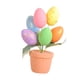 thumbnail image 2 of Decoración De Pascua, Suministros Para Fiestas, Jarrón De árbol De Huevos De Pascua Para Fiesta, Casa De Vacaciones, 20cm X 7cm X 7cm, Manchado Dorado 20cmx7cmx7cm mayimx Jarrón de árbol de huevos de Pascua, 2 of 7