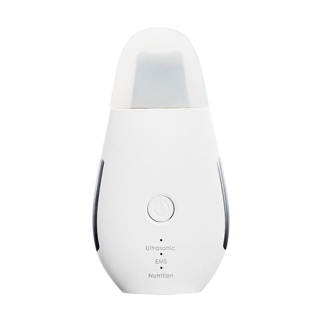 Soidarity Cuidado de la piel eléctrico Ultrasónico Ion USB Recargable de mano Multifuncional Facial Scrubber Skin Spatula Máquina de belleza para Home Tratamientos faciales Soidarity CE002893-00