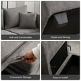 thumbnail image 6 of Bosmiller Modular Sectional Sofa, Convertible U Shaped Sofa Couch with Storage, 6 Seat Sleeper Sectional Sofa Set for Living Room, 6 of 7