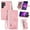 Pink, variant on Wallet Multi Card Slot Flip Zipper Leather Case For Samsung Galaxy S24 Ultra S24Plus S24 S23 Ultra S23Plus S23FE S22 Ultra S22Plus S21 Ultra S21Plus S21FE S20 Ultra S20Plus S20FE Phone case