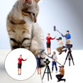 thumbnail image 2 of Xingzhi 1:64 Hand Painted Model People Figure Diorama Scenery Hostess Red, 2 of 9