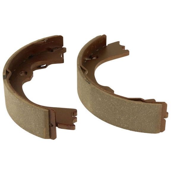 Rear Parking Brake Shoe - Compatible with 2001 - 2010 Chevy Silverado 2500 HD 2002 2003 2004 2005 2006 2007 2008 2009