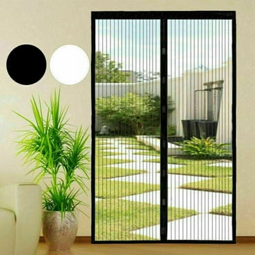 Hands-Free Magnetic Screen Door Mesh Net Block Mosquito Fly Insect Bug Curtain