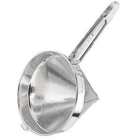 Crestware Mesh Strainer,9 in. H,Steel,Fine CCS9F