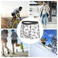 thumbnail image 7 of Men's Boxer Briefs, Bike Pattern Traditional Soft Comfy Mens Underwear Boxer Briefs Breathable With Widen Waist, 7 of 7