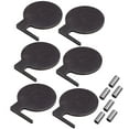 thumbnail image 2 of 6Pcs 6" X 3/8" Dueling Tree Kit Dueling Tree Paddles Steel Target DIY with Tubes, 2 of 9