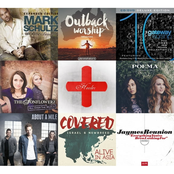 Mark Schultz Broken & Beautiful Expanded Edition  More CCM Bundle Pack 10CD/3DVD