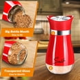 thumbnail image 3 of Set de saleros y pimenteros Arrozon Glass con tapa de acero inoxidable de 120 ml, 3 of 7