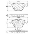 thumbnail image 2 of Disc Brake Pad Set Fits select: 2013-2014 BMW X1, 2007-2013 BMW 335, 2 of 4