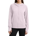 thumbnail image 2 of Garbnen M-4XL Sun Protection Jacket Women Long Sleeve Zip Up Hoodie Womens with Pockets Summer Camping Outdoor Sunshirt Women with Thumb Holes M, 2 of 5