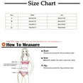 thumbnail image 3 of CALAFEBILA Women Bikini 2025 Vintage Solid Surfing Split Halter Show Waist Mother's Day Summer America Swimwear for Ladies, 3 of 6