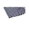 thumbnail image 6 of Unique Bargains Men's Long Sleeve Button Slim Polka Dots Shirt 46 Navy Blue, 6 of 7