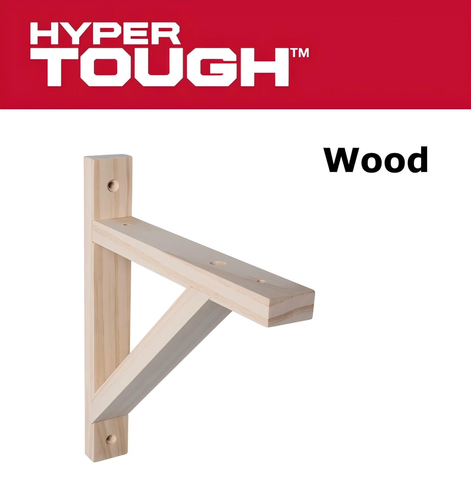 Hyper Tough 8" x 9" Wood Shelf Bracket